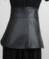Double Buckle Flare Belt
